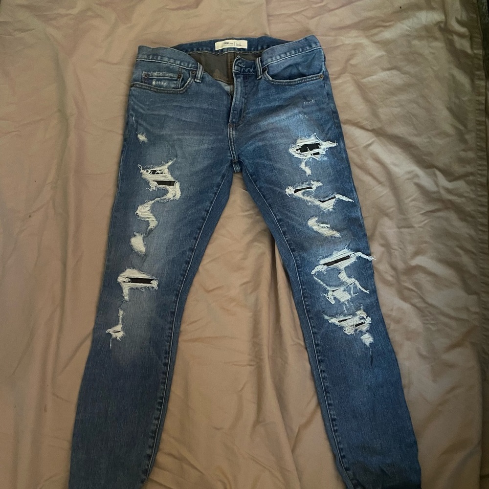 Ripped jeans